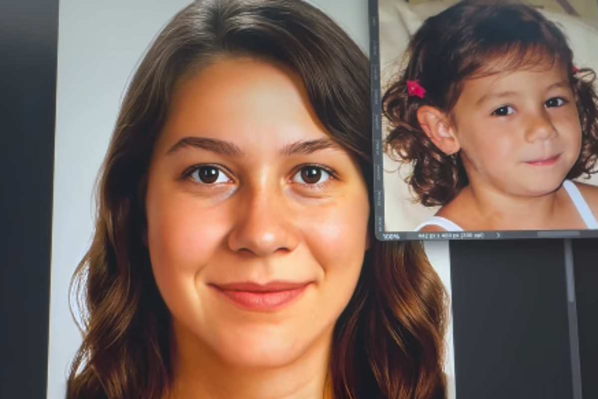 identikit di Denise Pipitone elaborato da una esperta USA