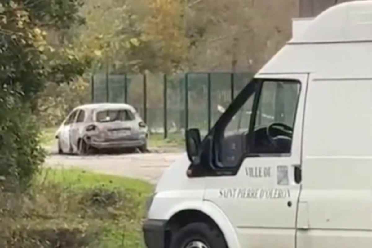 il luogo dell'attentato in francia