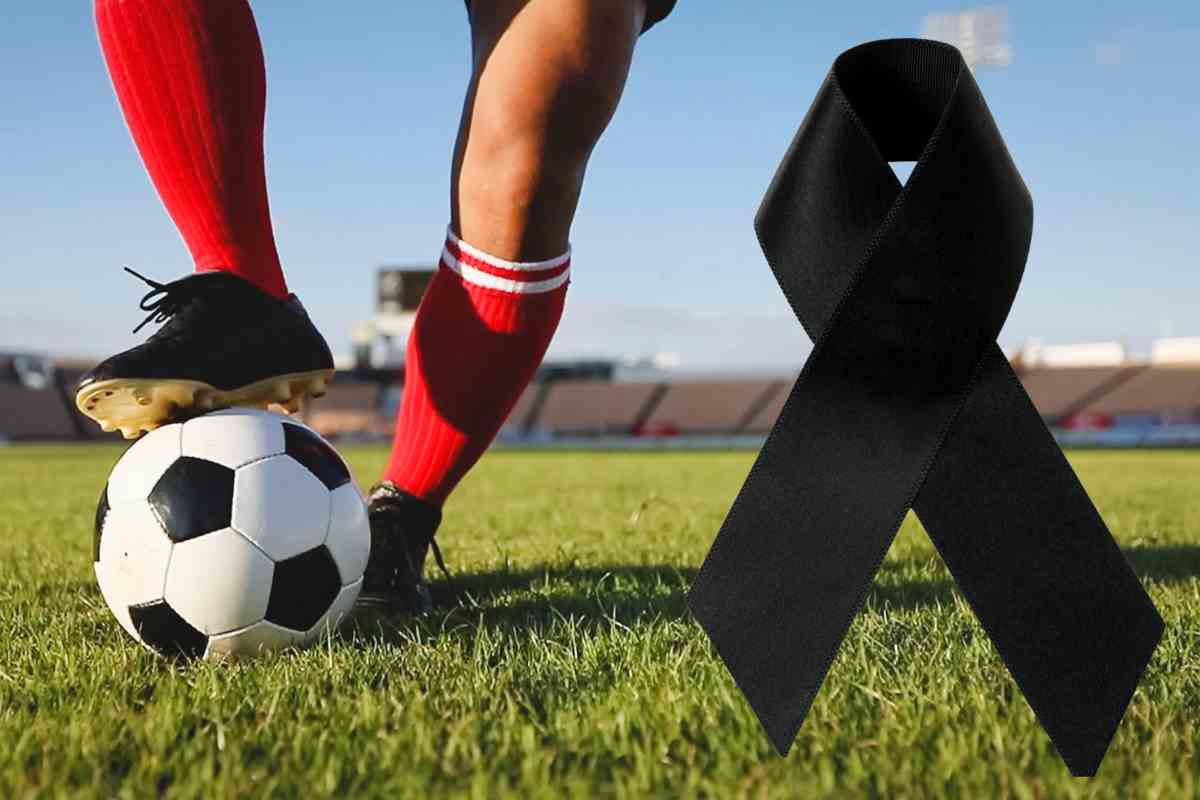 lutto nel calcio