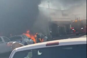 screen X video incendio discount Messico